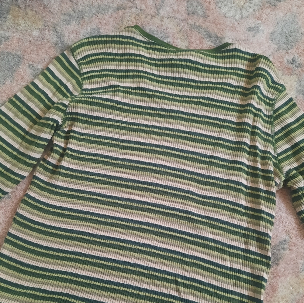 Striped ribbed sweater - Picture 5 of 5